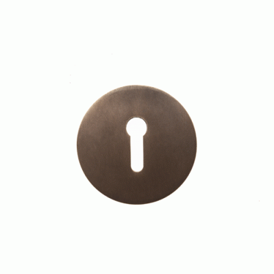 Round Keyhole Escutcheon