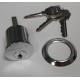 Replacement Rim Cylinder Lock Polished Chrome by Arrone Hoppe