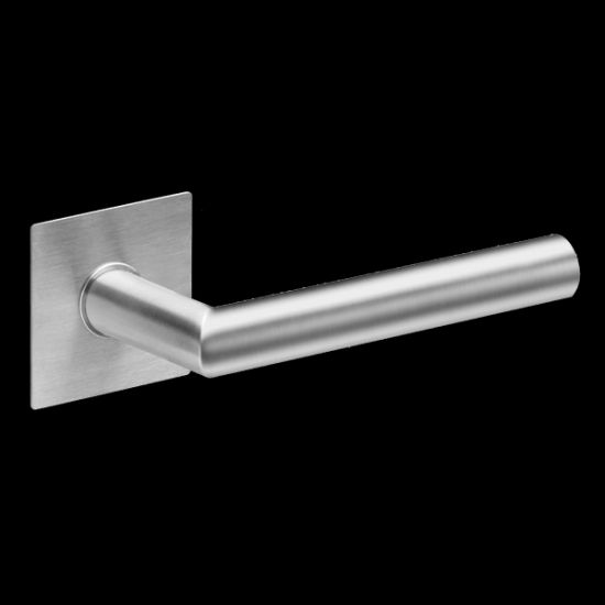 Plan-Design by Karcher Rhodes EPL28Q Door Lever Handle on a Flush Rose