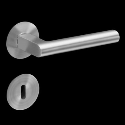 Plan-Design by Karcher Madeira EPL45 Door Lever Handle on a Flush Rose