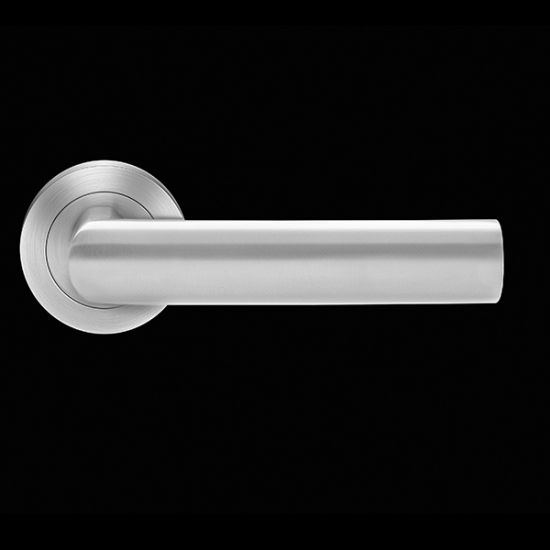 Karcher Design Iceland ER14 Door Lever Handle on a Round Rose