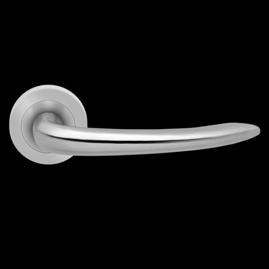 Karcher Design Jersey ER19 Door Lever Handle on a Round Rose