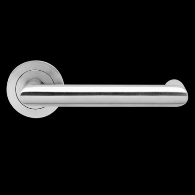 Karcher Design Kos ER20 Door Lever Handle on a Round Rose