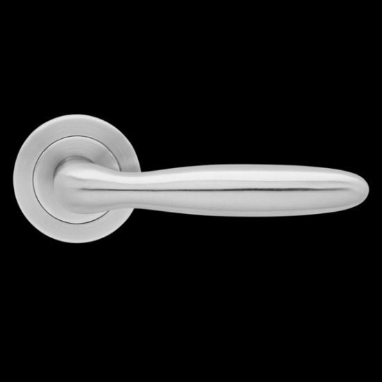 Karcher Design Corfu ER24 Door Lever Handle on a Round Rose