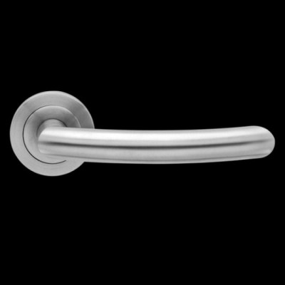 Karcher Design Sylt ER26 Door Lever Handle on a Round Rose