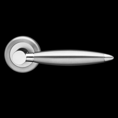 Karcher Design Cuba ER33 Door Lever Handle on a Round Rose