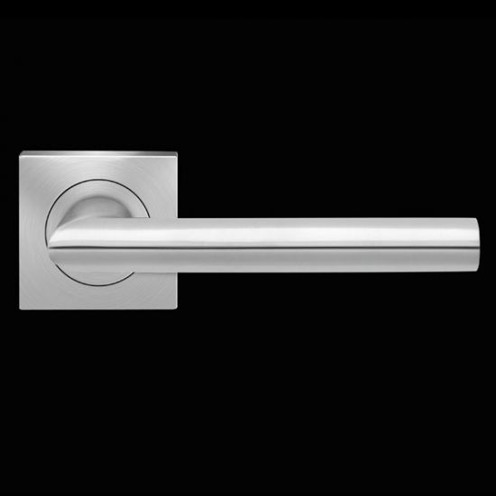 Karcher Design Verona ER37Q Door Lever Handle on a Square Rose