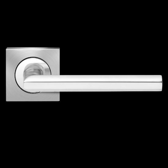 Karcher Design Porto ER43Q Door Lever Handle on a Square Rose