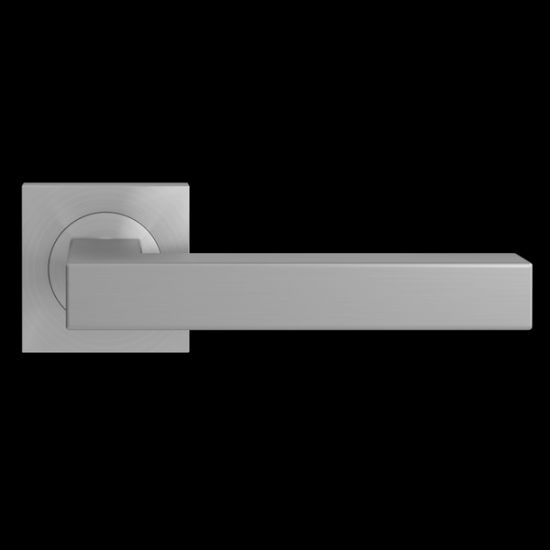 Karcher Design Seattle ER46Q Door Lever Handle on a Square Rose