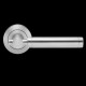 Karcher Design New York ER65 Door Lever Handle on a Round Rose