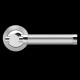 Karcher Design New York ER65 Door Lever Handle on a Round Rose