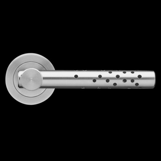 Karcher Design Tokio ER66 Door Lever Handle on a Round Rose