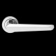 Karcher Design Futura ER84 Door Lever Handle on a Round Rose