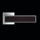 Karcher Design Torino R53Q Door Handle on a Square Rose - Chrome