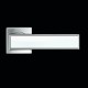 Karcher Design Torino R53Q Door Handle on a Square Rose - Chrome