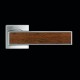 Karcher Design Torino R53Q Door Handle on a Square Rose - Chrome