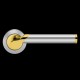 Karcher Design Straight R38 Door Lever Handle on a Round Rose