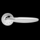 Karcher Design Orlando R42 Door Lever Handle on a Round Rose