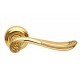 Mandelli Lord Door Handle on a Rose