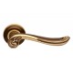 Mandelli Lord Door Handle on a Rose