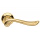 Mandelli Lord Door Handle on a Rose