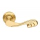 Mandelli Soft Door Handle on a Rose