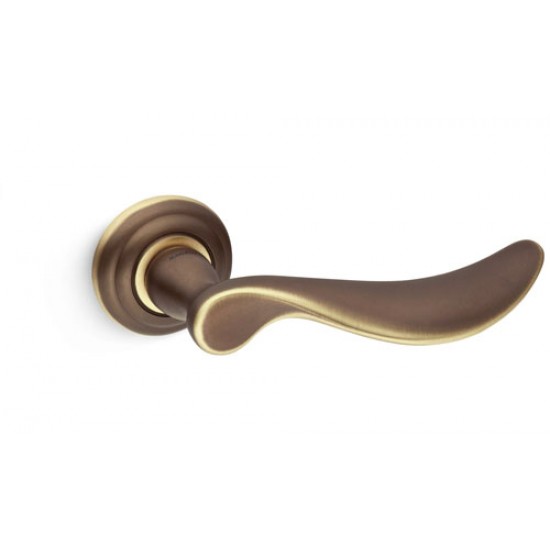 Mandelli Norma Door Handle on a Rose