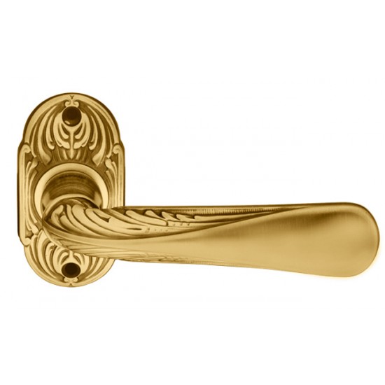 Mandelli Rex Door Handle on a Rose