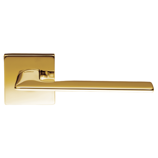 Mandelli Kiri Door Handle on a Rose