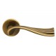 Mandelli River Door Handle on a Rose