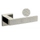 Olivari Diana Chevron Door Handle on a Square Rose 