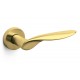 Olivari Wind Door Handle on a Round Rose 