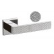 Olivari Diana Chevron Door Handle on a Square Rose 