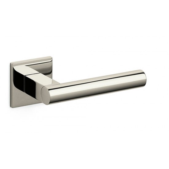 Olivari Euclide Q Door Handle on a Square Rose