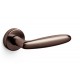 Olivari Flamina Door Handle on a Round Rose 