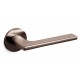 Olivari Lotus Door Handle on a Round Rose 