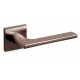 Olivari Lotus Q Door Handle on a Square Rose