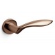 Olivari Ondo Door Handle on a Round Rose 