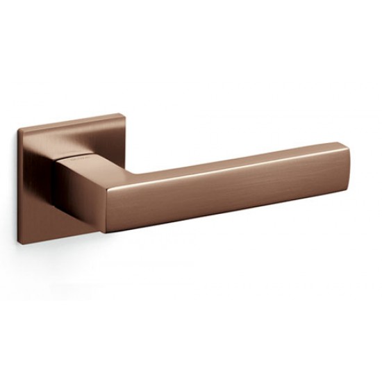 Olivari Planet QB Door Handle on a Square Rose