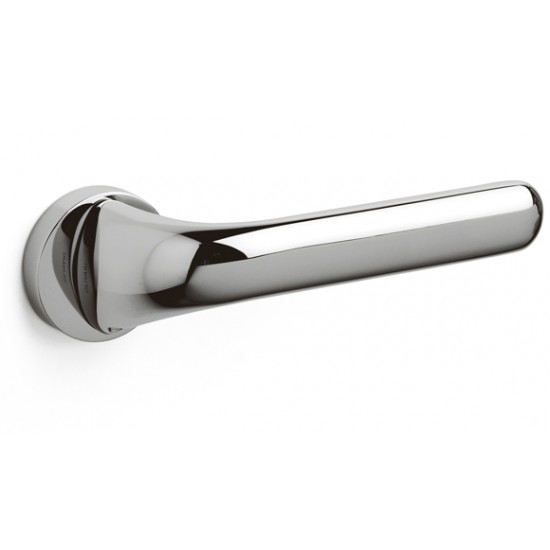 Olivari Polo Door Handle on a Round Rose 