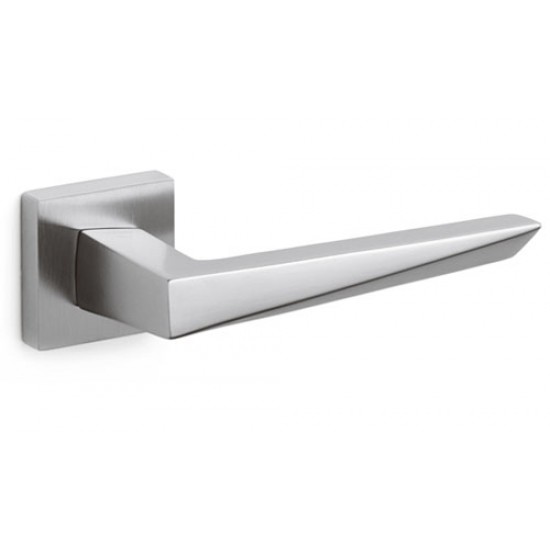 Olivari Sky Door Handle on a Square Rose