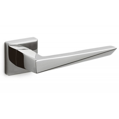 Olivari Sky Door Handle on a Square Rose