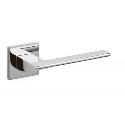 Olivari Trend Door Handle on a Square Rose