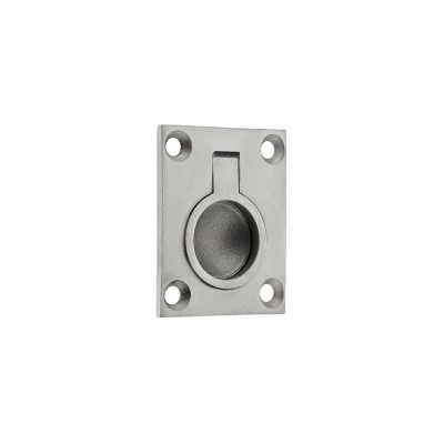 ZOO Hardware Flush Ring Pulls - Stainless Steel