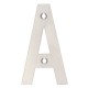 ZOO Hardware Letters 102mm - Satin Stainless Steel