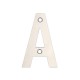 ZOO Hardware Letters 75mm - Satin Stainless Steel