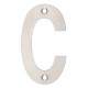 ZOO Hardware Letters 102mm - Satin Stainless Steel