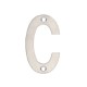 ZOO Hardware Letters 75mm - Satin Stainless Steel