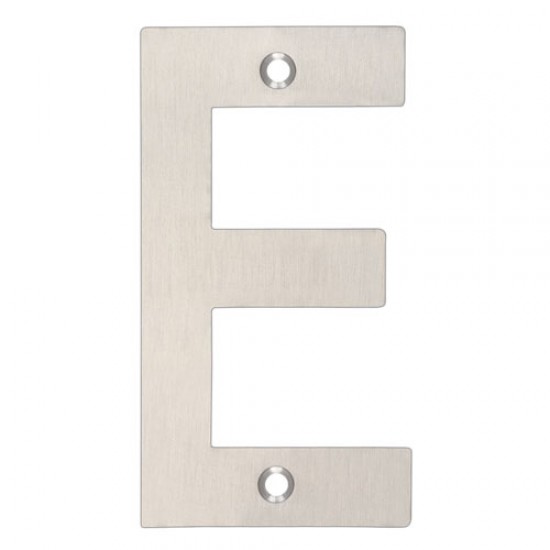 ZOO Hardware Letters 102mm - Satin Stainless Steel