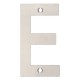 ZOO Hardware Letters 102mm - Satin Stainless Steel